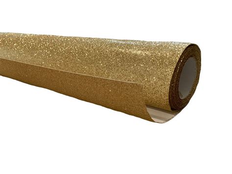 Gold Glitter T Wrap Paper Roll Text Weight Paper 12x43 Sheet