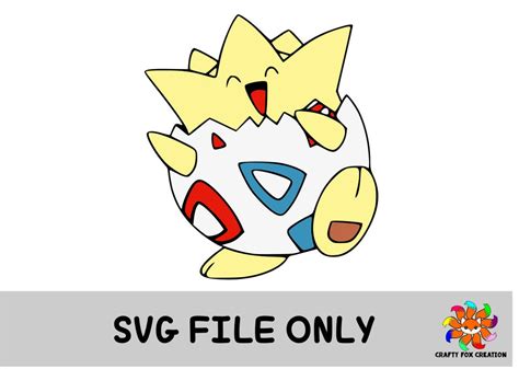 Togepi Svg Etsy