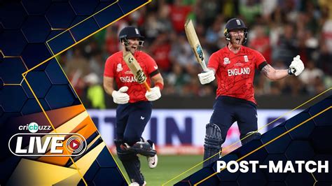 Cricbuzz Live T World Cup Final England Clinch Title Beat