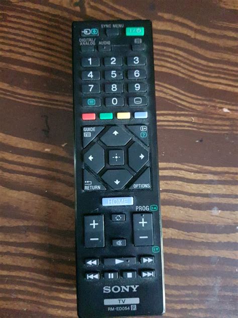 Original Sony Tv Remote Control Rm Ed054 In Minster On Sea Kent