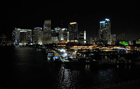 Miami Night Skyline