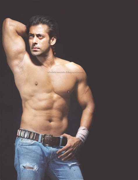 Shirtless Bollywood Men Salman Khan