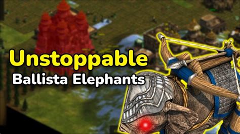 Ballista Elephants Boss Raid 4v4 Lombardia Age Of Empires II DE