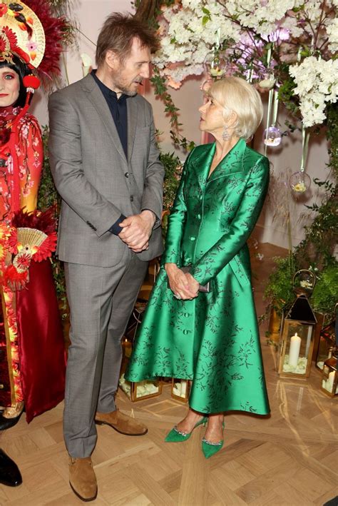 Helen Mirren reveals new details about dating ex Liam Neeson