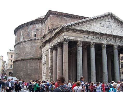 The Pantheon Commissioned By Marcus Agrippa As A Temple To All The Gods