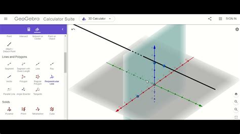 How To Find The Distance Between The Plane And The Point On Geogebra