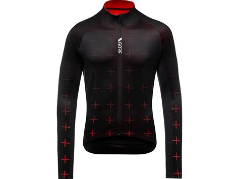 Gore Wear C Thermo Trikot Black Fireball Biker Boarder De