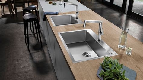 Kitchen Sinks With Durinox Surface BLANCO CLARON BLANCO