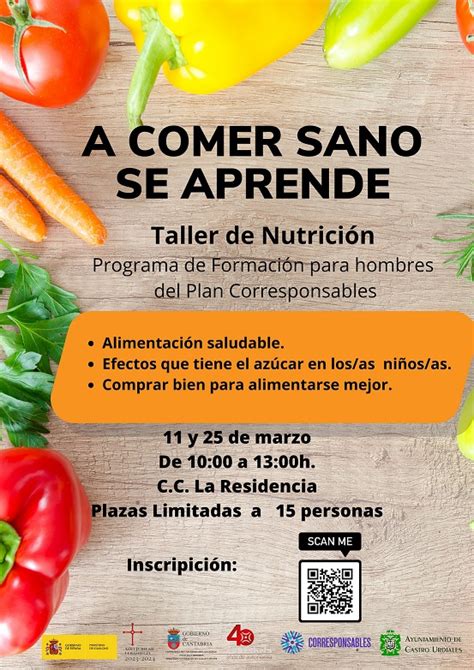 Taller De Nutrici N Aprende A Comer Sano Para Ni Os Y Ni As