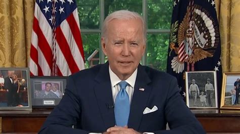 Watch Bidens Full Remarks On Passage Of Bipartisan Debt Limit Deal