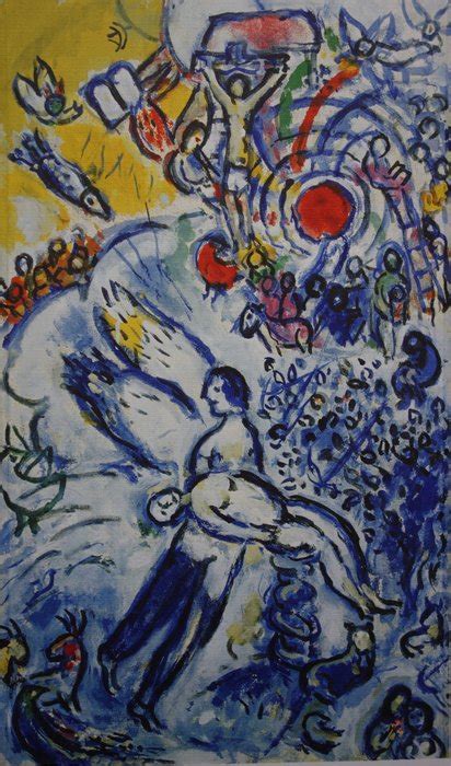 Marc Chagall Paradis La Création De Lhomme Catawiki