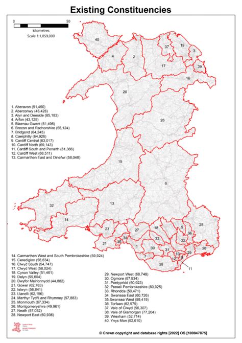 The 2024 Welsh Constituency Boundary Changes