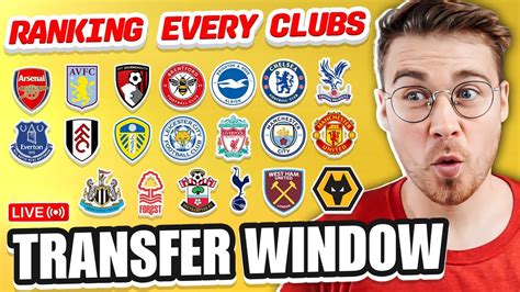 Premier League Fans Rank Their Transfer Window Youtube