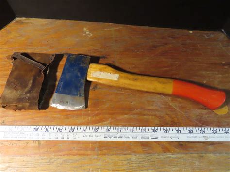 15" antique hatchet - Schmalz Auctions