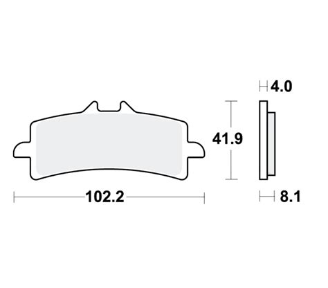 TRW SCR Sinter Carbon Racing Front Brake Pads MCB858SCR