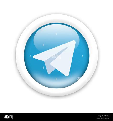 Telegram logo hi-res stock photography and images - Alamy