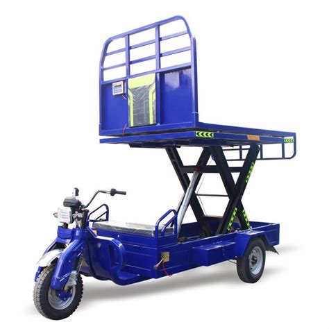 Electric Automatic Lift Tricycles T T High Efficiency Easy Loading