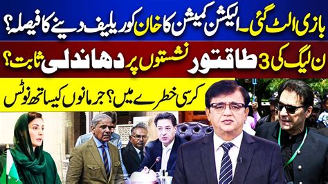 Imran Khan Got Big Relief Ecp In Action Against Pmln Dunya Kamran