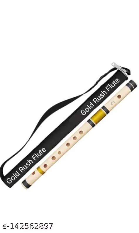 C Sharp Middle Professional Bamboo Flute 18 5 Inch With Free Carry Bag