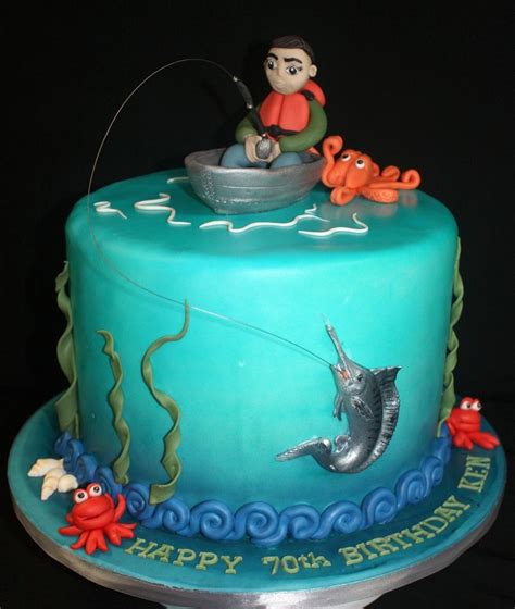 Marlin Fishing Cake Fish Cake Birthday Birthday Cake For Husband