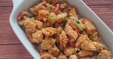 Resep Kakap Crispy Saus Telur Asin Oleh Zisca Cookpad