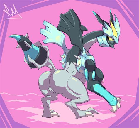 Rule 34 Absurd Res Anthro Ass Big Breasts Black Kyurem Breasts Claws Digitigrade Female