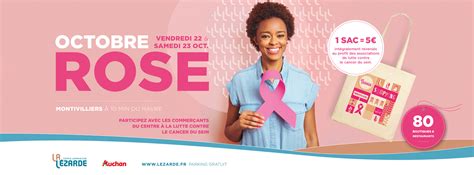 Octobre Rose à La Lézarde Centre Commercial La Lezarde