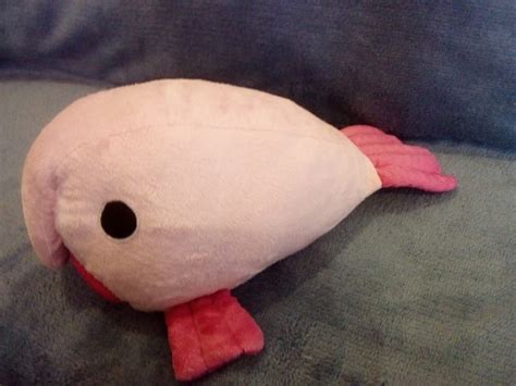 Blobfish Plushie Handmade Kawaii Blobby Fish Stuffed Soft Etsy