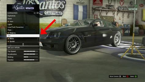 O Vendre Des Voitures Dans Le Mode Histoire De Grand Theft Auto