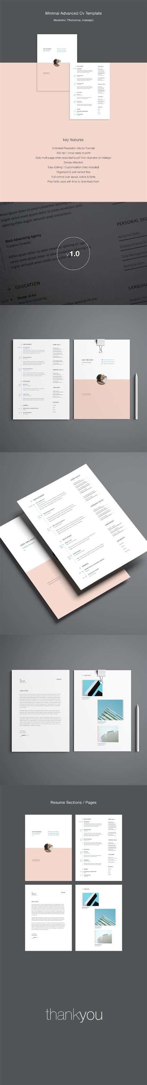 4 Page Resume Template Download