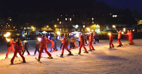 Marche Aux Flambeaux Abondance Portes Du Soleil