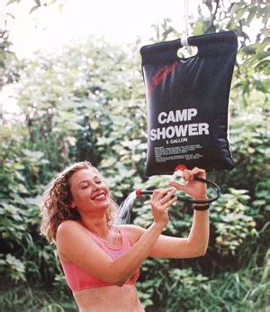 Don T Worry We Have Free Hot Showers Camping Shower Camping Equipment Shower Enclosure