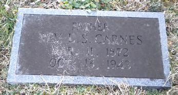 Rev Lavetar S Carnes Find A Grave Memorial