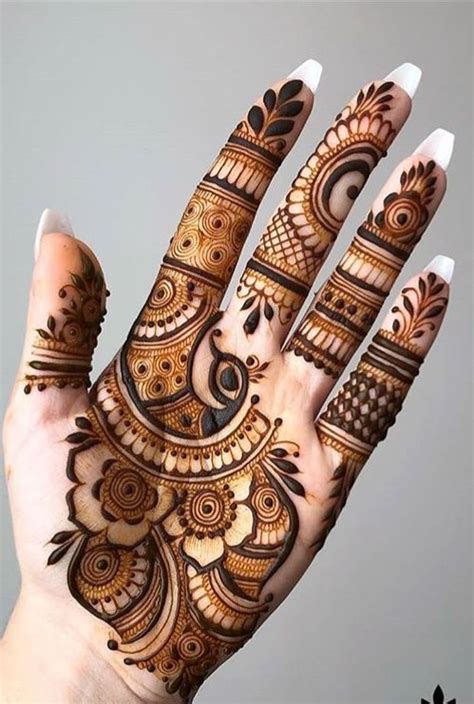 55 Best Front Hand Mehndi Designs Fabbon