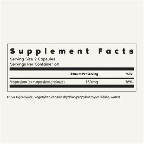 Wholesome Magnesium Glycinate Supplement – We Heart Nutrition®