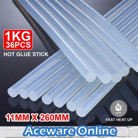 1 KG 11MM X 36PCS Hot Melt Glue Stick Hot Glue Gun Stick Batang Gam
