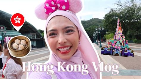 Travelling To Hong Kong 🇭🇰 Hong Kong Disneyland Halal Dim Sum And