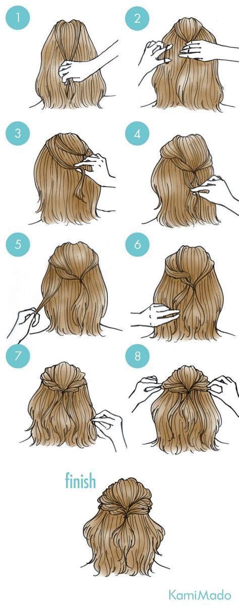 50 Super Easy Updo Hacks And Tutorials Perfect For Girls With Short Hair Short Hairstyles For