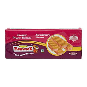 Buy Pickwick Wafer Biscuits Strawberry Flavor Gm Pouch Online At