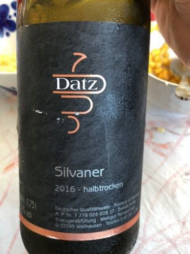 Richard Datz Silvaner Halbtrocken Vivino Us