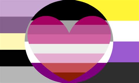 Asexual Lesbian Lunarian Nonbinary Combo Flag By Jfifles On Deviantart