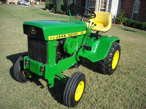 1972 John Deere 140 H3 amateur restoration very nice | Garden Tractor ...