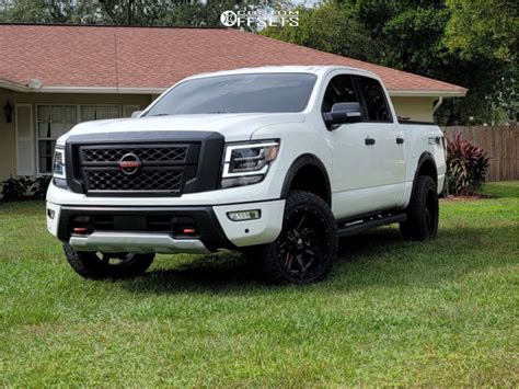 2021 Nissan Titan With 20x12 44 Ballistic Gladiator And 33105r20 Nitto Exo Grappler And