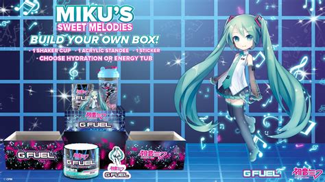 G Fuel Reveals New Hatsune Miku Collection