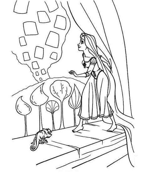 Tangled Lantern Coloring Pages Tripafethna