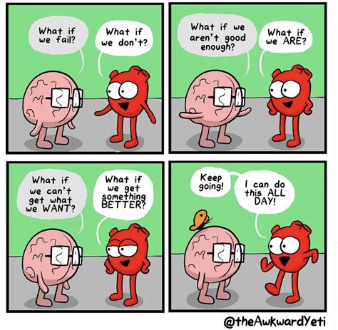 Brain and heart comics – Artofit