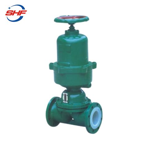 Mss Sp Pneumatic Operated Diaphragm Valve With Flange Ends