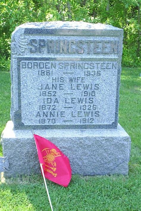 Borden Springsteen Find A Grave Memorial