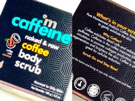 Mcaffeine Naked Raw Coffee Body Scrub Review