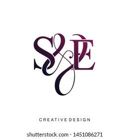 S E Se Logo Initial Vector Stock Vector (Royalty Free) 1451086271 ...